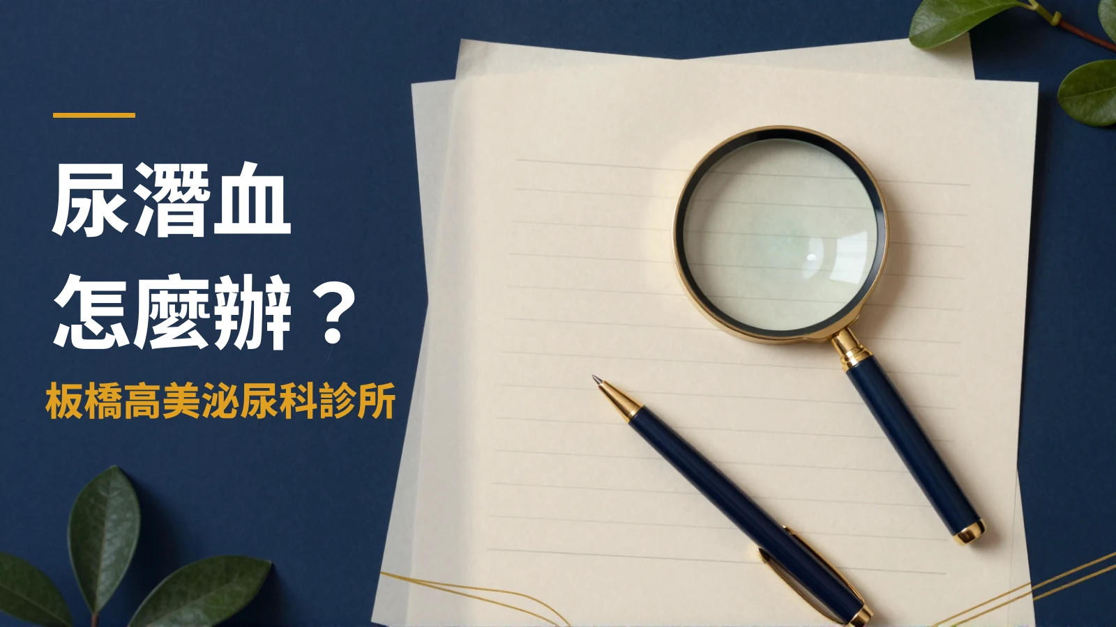 尿潛血怎麼辦?泌尿科醫師帶您看懂血尿診斷流程與處置